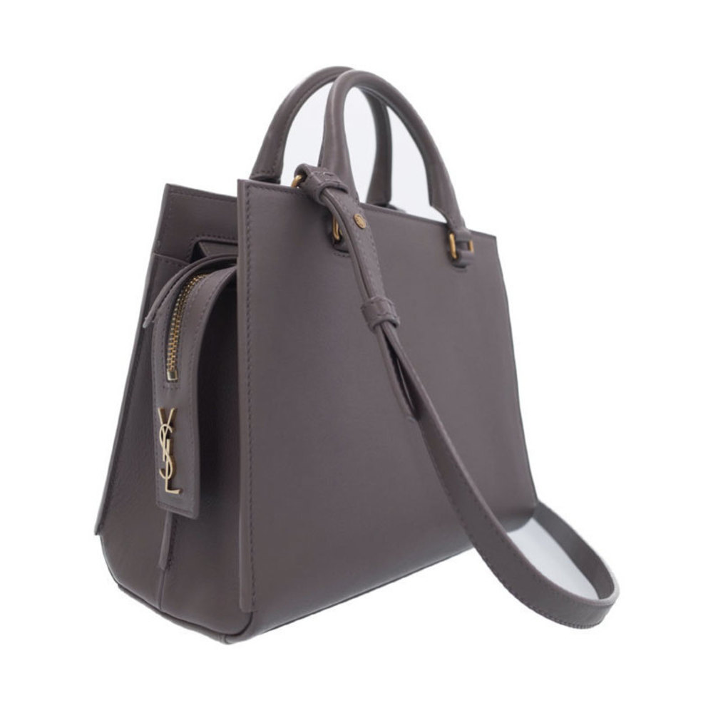 Saint Laurent Handbag East Paris 2way Gray Side